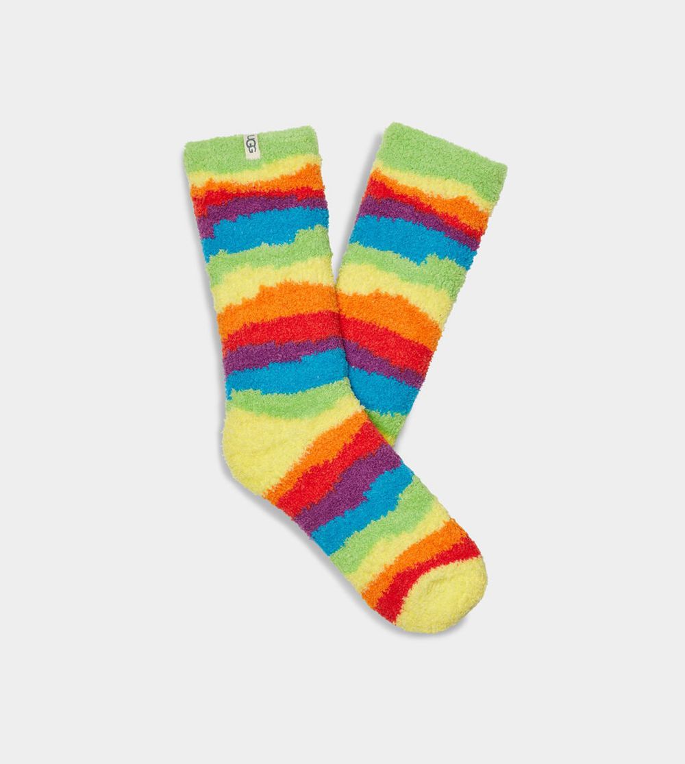 Ugg Socks Canada - Ugg Men's Pride Cozy Rainbow Stripes